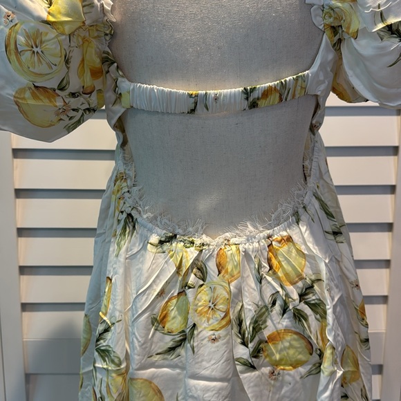 For Love & Lemon NWT Serafina Mini Cut Out Dress MSRP$229, Viscose/Spandex blend - Picture 7 of 14
